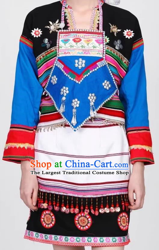 Jino Women Clothing 56 Ethnic Performance Costumes