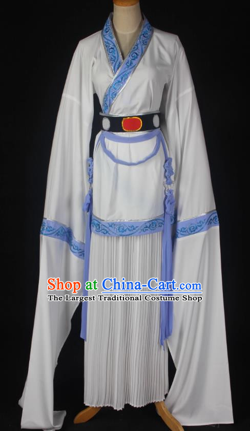 Acacia Embroidered Fish Book Yue Opera Huadan Clothes Ancient Costume Performance Opera Costumes