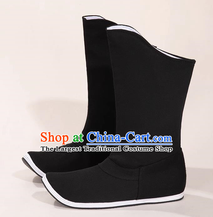 Men Ladies Soap Boots Hanfu High Toe Cloth Shoes