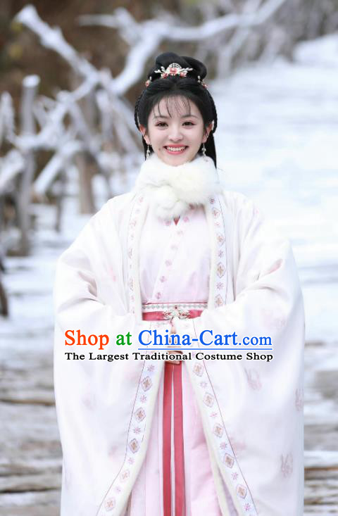 China Ancient Princess Consort Hanfu Dress Wedding Costumes Romantic TV Series New Life Begins Li Wei Clothing