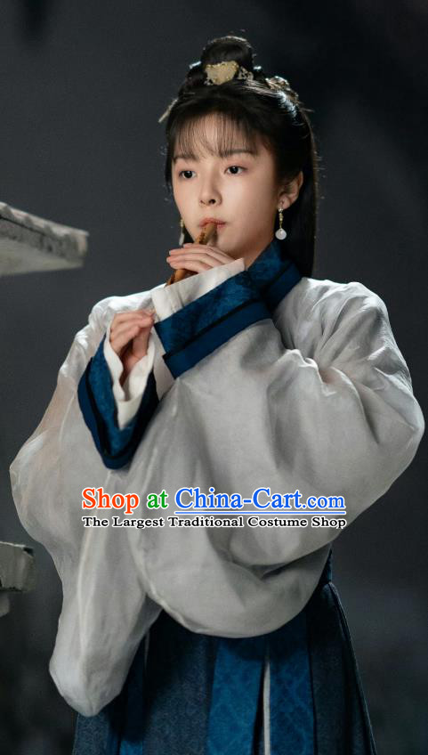 China An Ancient Love Song Yi Hua Dresses TV Series Palace Lady Hanfu Clothing Ancient Princess Costumes