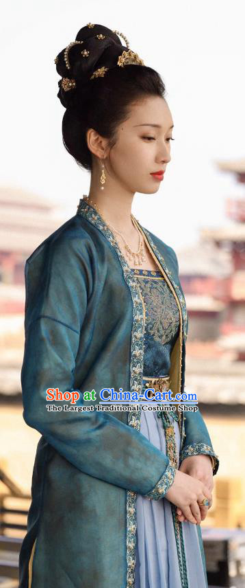 China Ancient Song Dynasty Royal Infanta Costumes Romantic Drama New Life Begins Princess Consort Yuan Ying Dresses