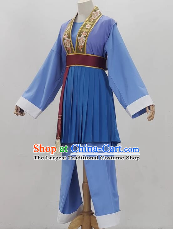 Yue Opera He Wenxiu Yang Mama Costumes Costumes Huangmei Opera Costumes Servant Lao Dan Clothes Opera Costumes