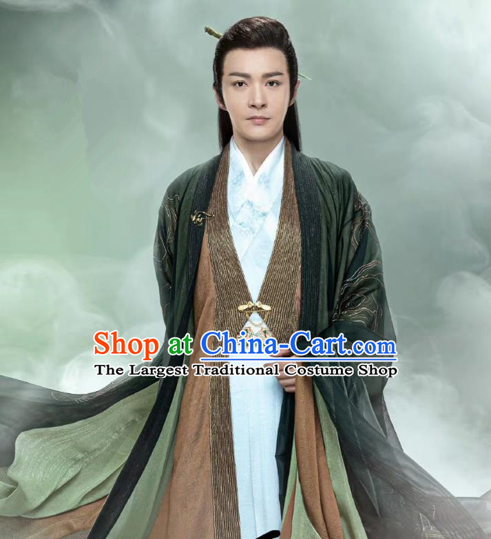 China Romance Drama The Journey of Chong Zi Superhero Zhuo Yao Clothing Ancient Royal King Costumes