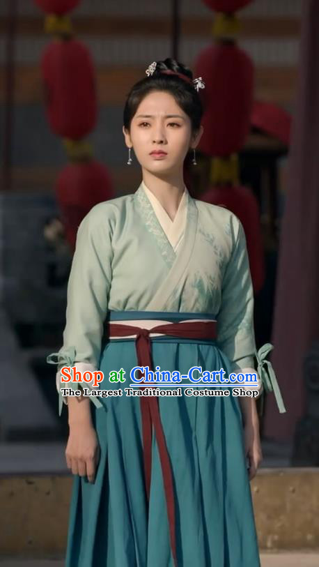 China Traditional Woman Hanfu Drama Lost Track of Time Lu An Ran Clothing Ancient Village Lady Historical Costumes