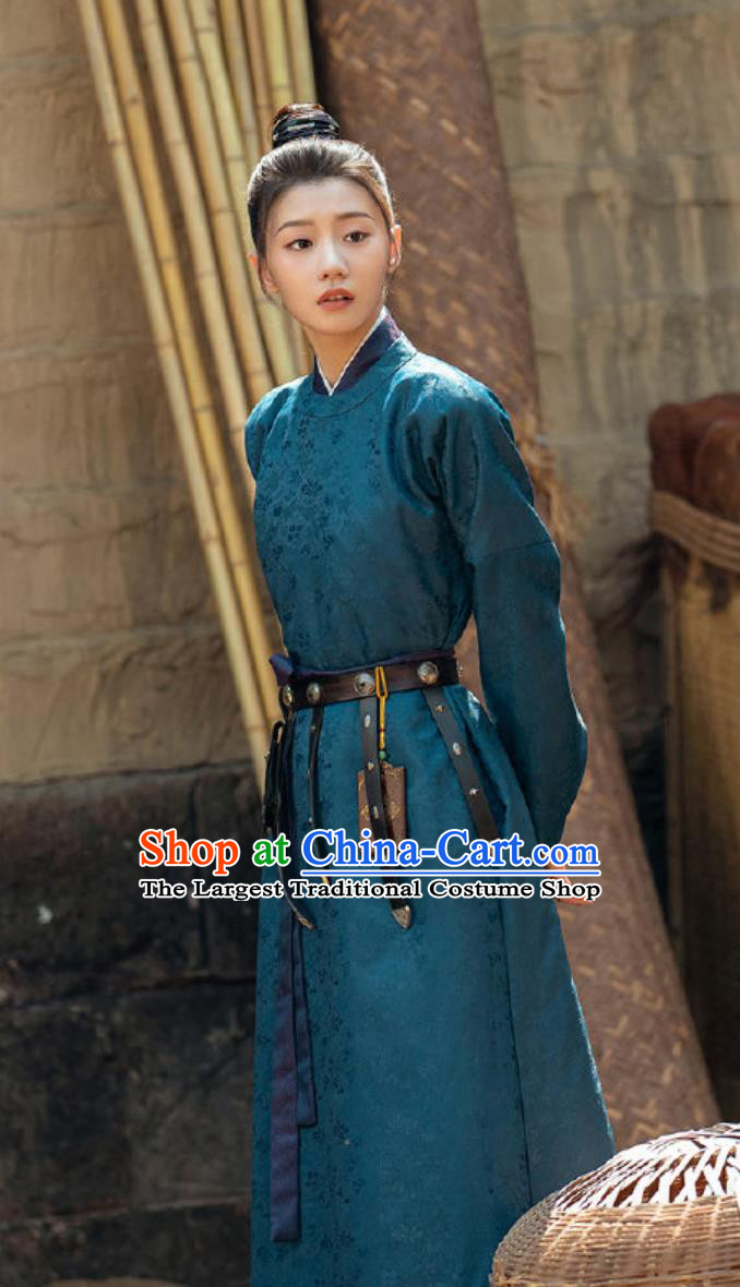 Ancient Chinese Tang Dynasty Clothing Traditional China Hanfu TV Series Drama Go East Female Swordsman Lin Su Su Costume