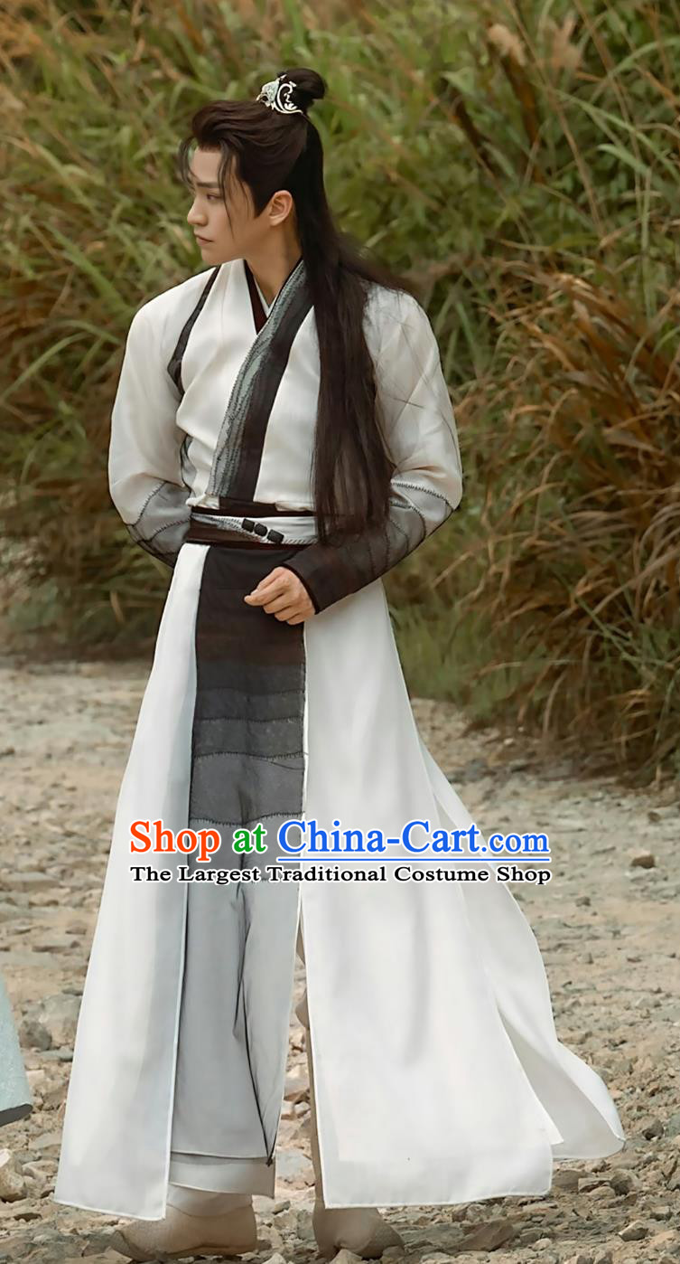 Ancient Chinese Young Hero Clothing Traditional China Hanfu TV Series Drama Strange Tales of Tang Dynasty Swordsman Costume