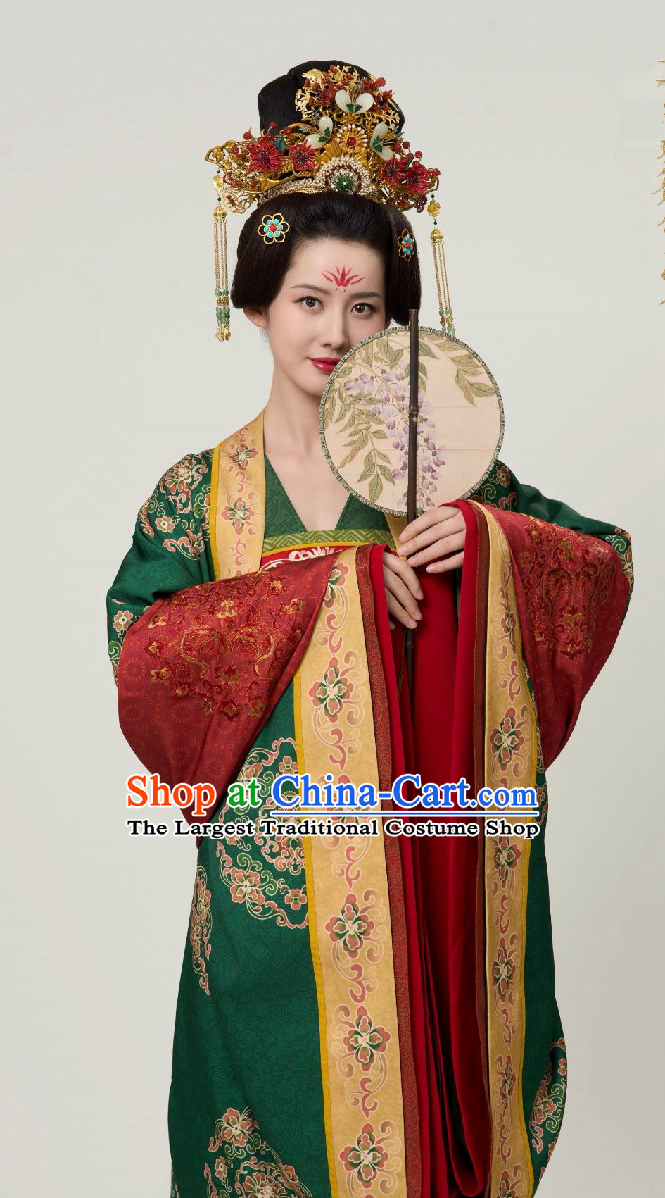 TV Series Drama Strange Tales of Tang Dynasty Court Woman Song A Mi Costume Ancient Chinese Empress Clothing Traditional China Hanfu Dress