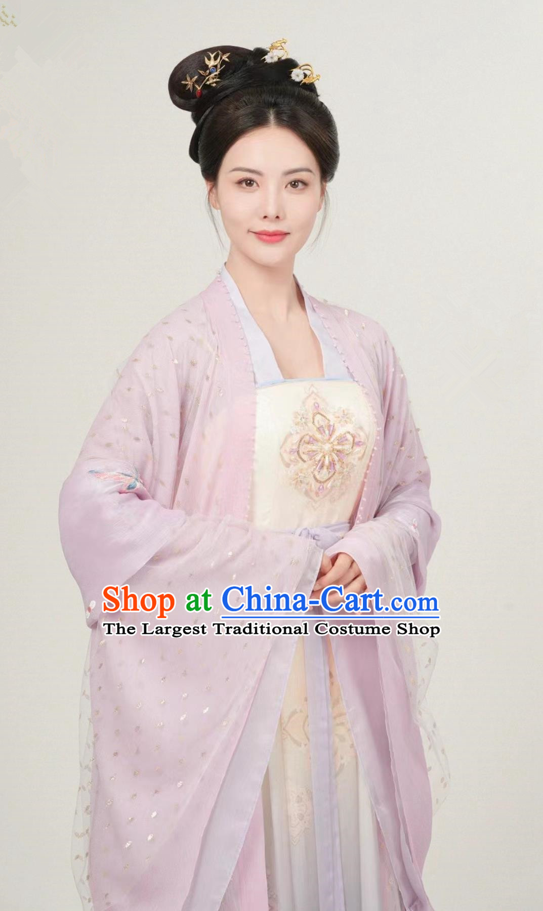 TV Series Drama Strange Tales of Tang Dynasty Lady Cao Yin Costume Ancient Chinese Noble Woman Clothing Traditional China Hanfu Dress