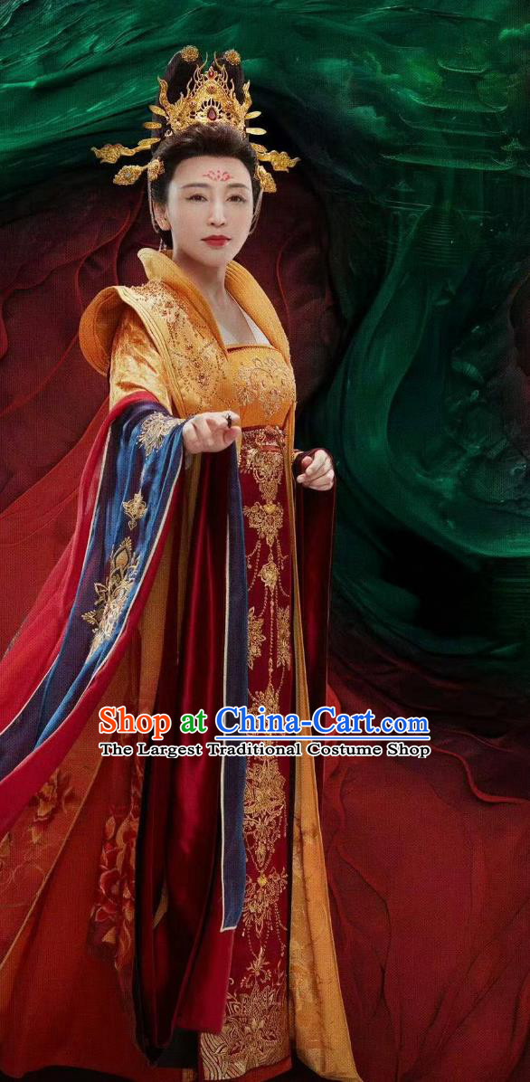 TV Series Drama Strange Tales of Tang Dynasty Elder Princess Costume Ancient Chinese Court Woman Clothing Traditional China Royal Hanfu