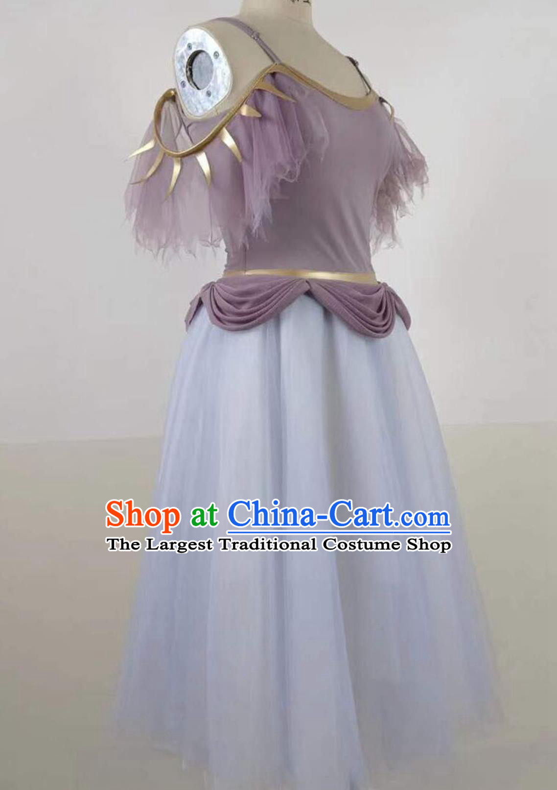 Top Stage Performance Clothing Ballet Dance Dress Women Group Dance Costume