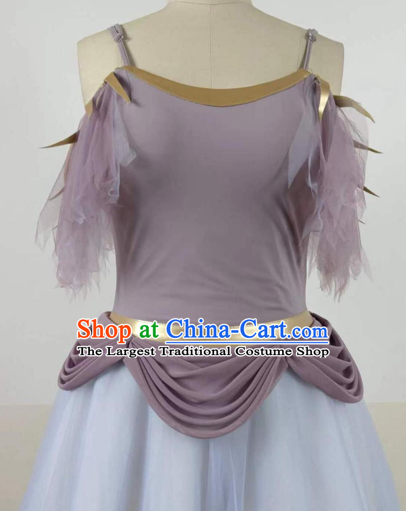Top Stage Performance Clothing Ballet Dance Dress Women Group Dance Costume
