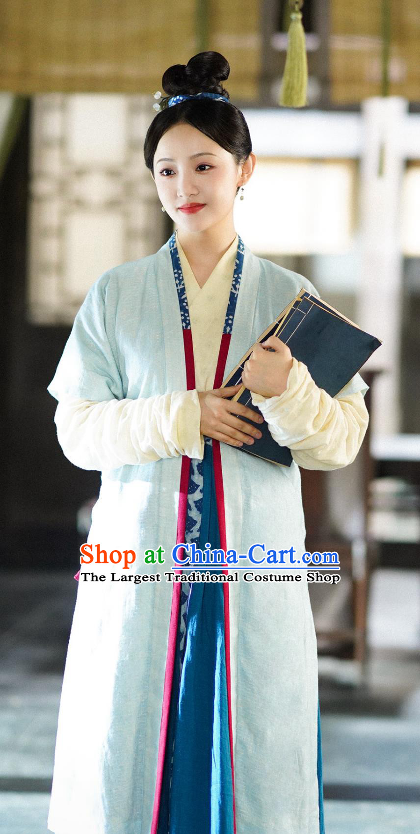 Chinese Song Dynasty Young Woman Hanfu Clothing Ancient Drama 2023 Hilarious Family Village Lady Chun Ban Xia Costumes