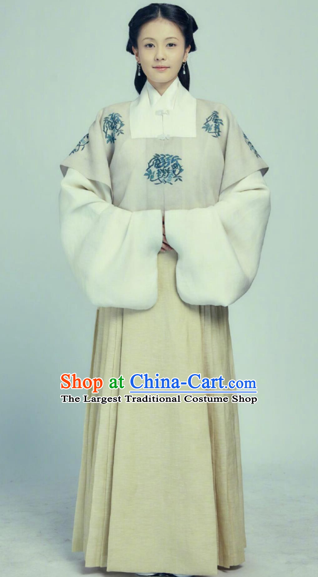 Drama Song of Youth Young Mistress Lin Shao Chun Hanfu Clothing Ancient Chinese Ming Dynasty Rich Lady Costumes