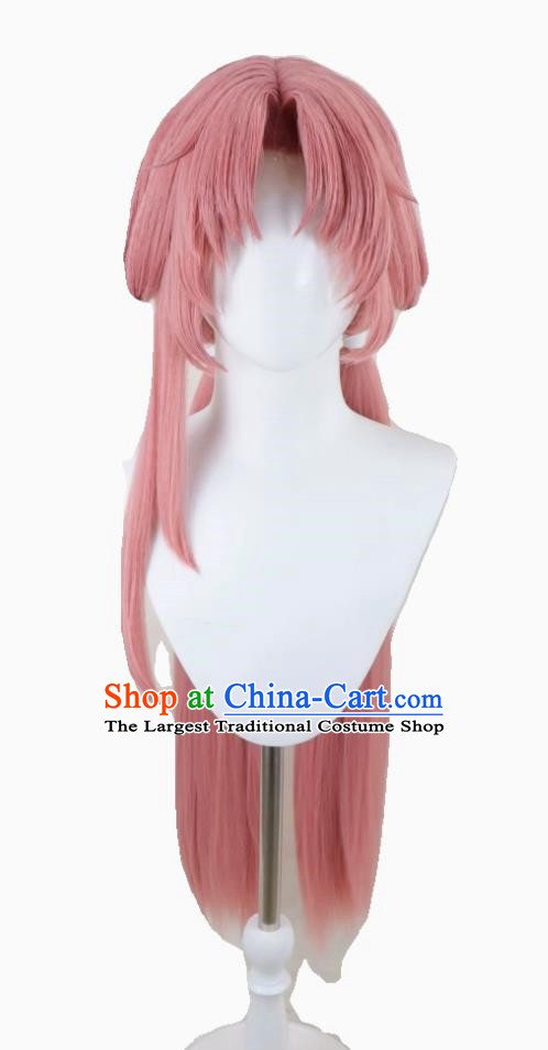 Cosplay Fake Hair Collapses The Starry Sky Railway Talisman Cos Wig Ponytail