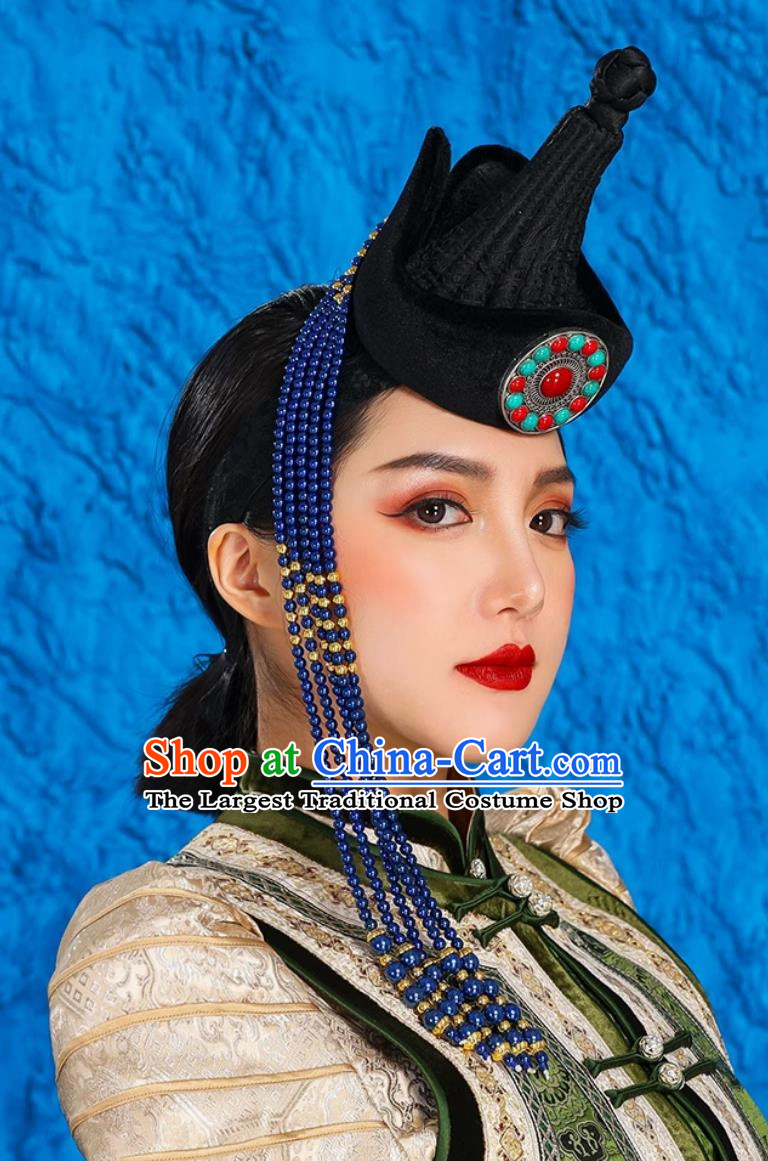 Mongolian Ladies Headwear Exotic Hat