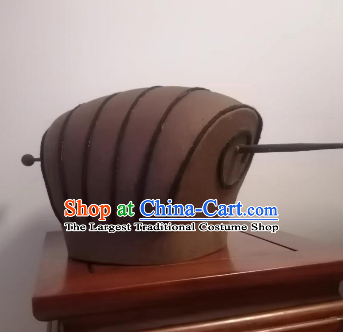 Handmade Romance of the Three Kingdoms Dong Zhuo Hat China Eastern Han Dynasty Powerful Minister Headwear
