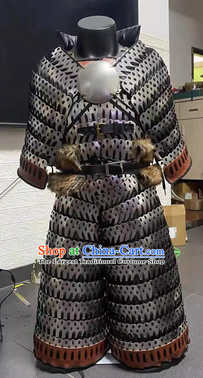 Handmade China Ming Dynasty Stainless Steel Armor Complete Set