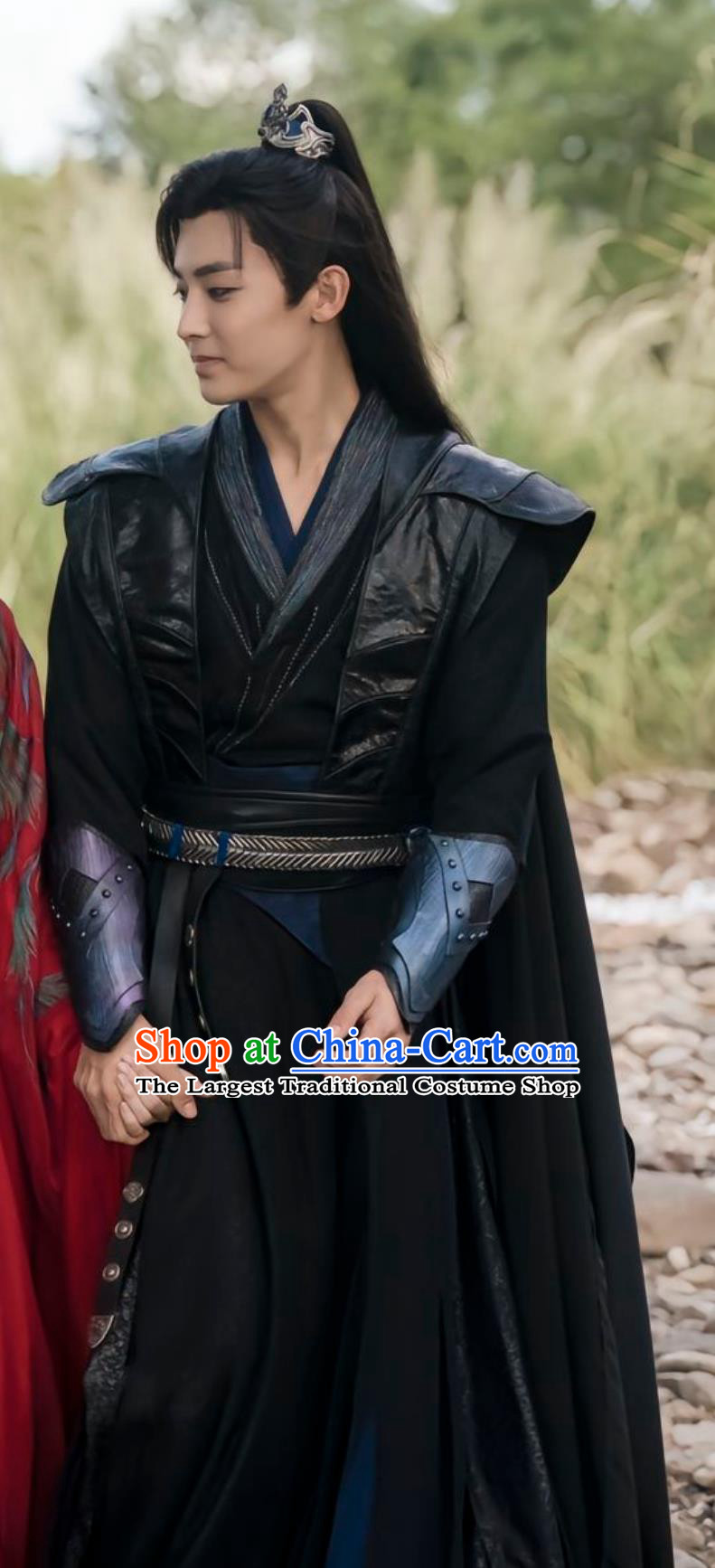 2023 TV Series Back From The Brink Swordsman Tian Yao Clothing Ancient China Super Hero Black Costumes