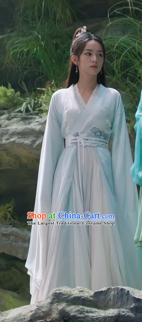 Ancient China Swordswoman Costumes 2023 TV Series Back From The Brink Super Heroine Yan Hui Dress Clothing