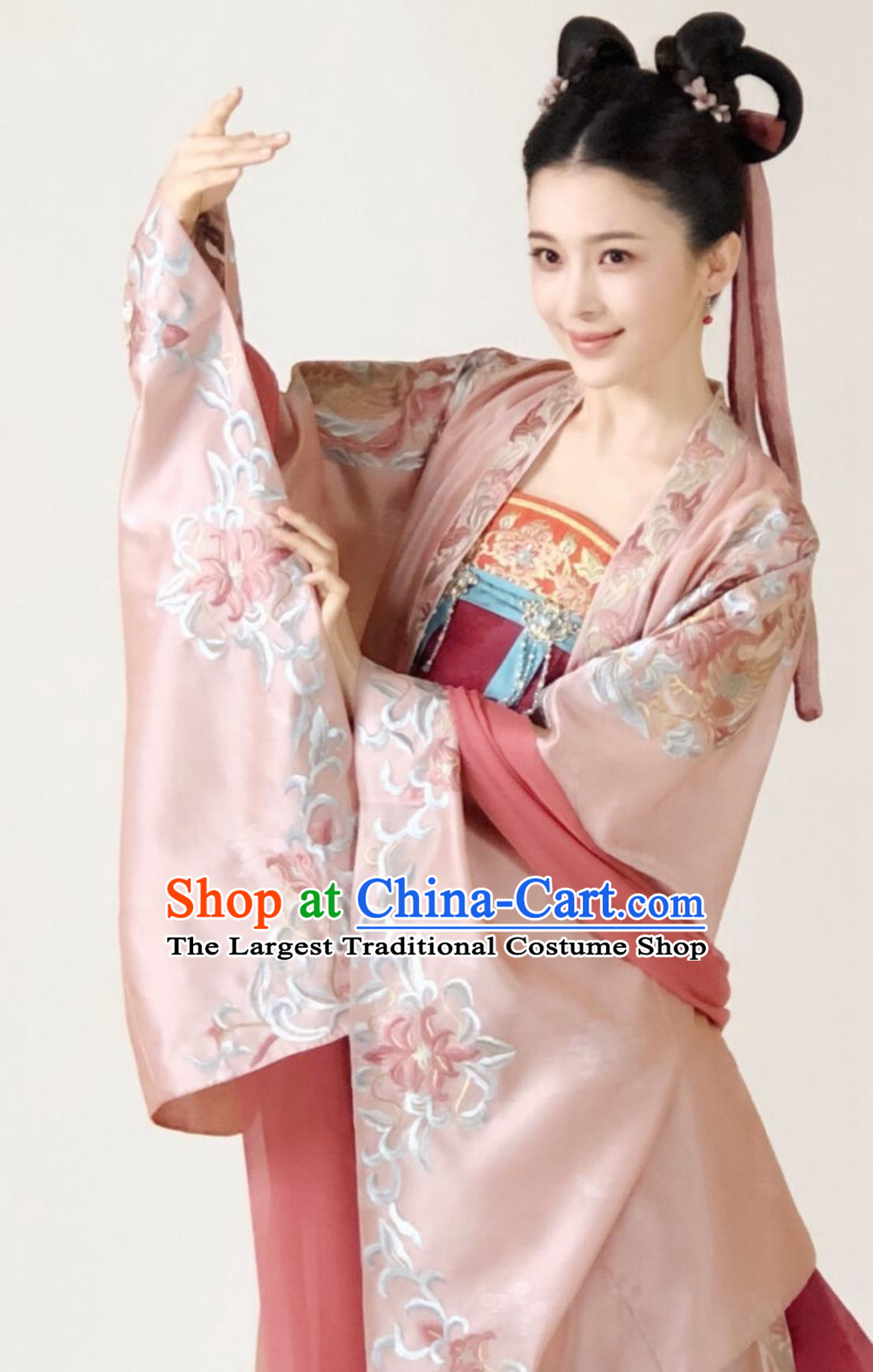 2020 TV Series The Promise of Chang An Empress He Lan Ming Yu Dresses Ancient Chinese Court Woman Clothing China Traditional Hanfu