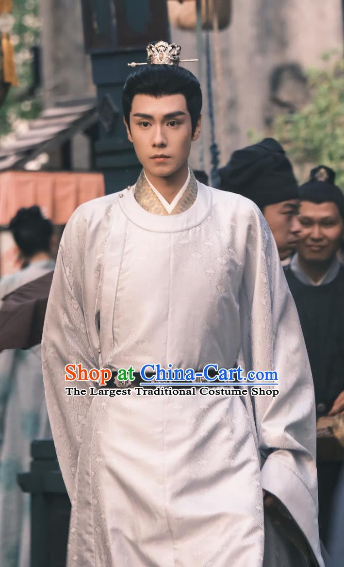 Chinese TV Series Blossoms in Adversity Prince Yan Xi Costume Ancient China Swordsman Clothing