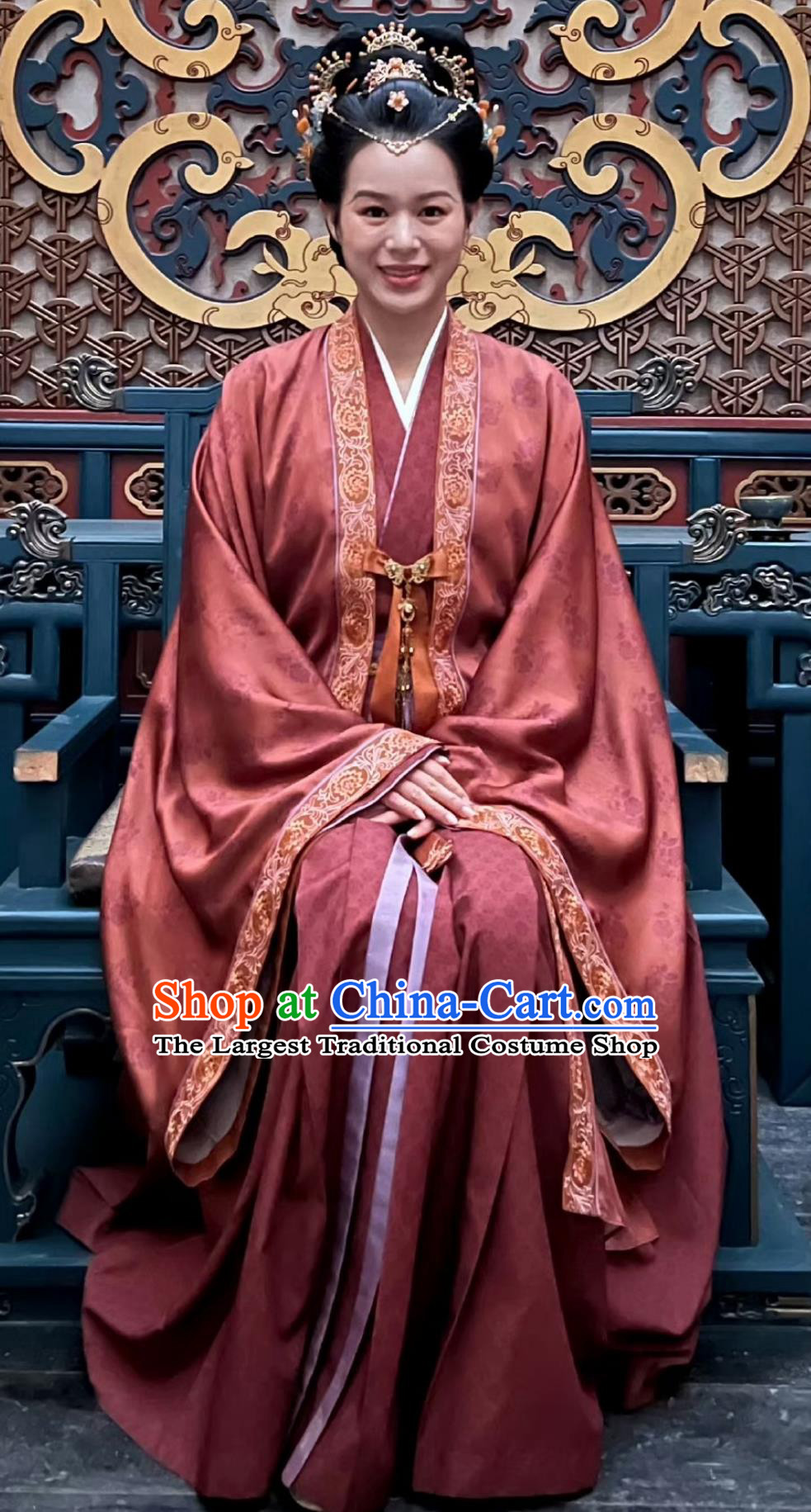 Chinese TV Series Blossoms in Adversity Noble Mistress Xia Jin E Garment Costumes Ancient China Countess Clothing Traditional Ming Dynasty Hanfu