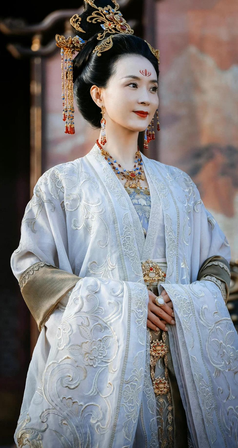 TV Series A Journey To Love Royal Empress Zhao Jie Dress Ancient China Court Woman Clothing