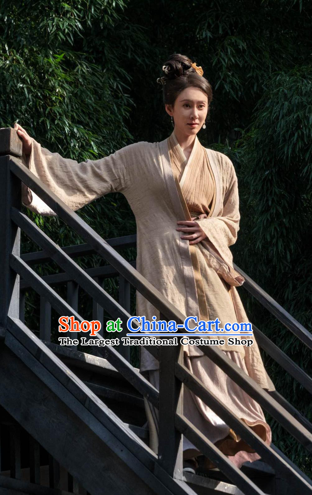 Chinese TV Series The Legend Of Shen Li Clothing Ancient China Country Woman Garment Costume