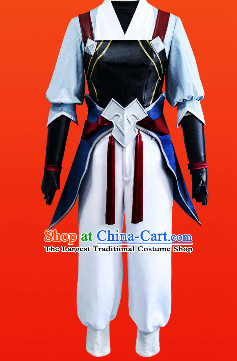 Honkai Star Rail Young Hero Jing Yuan Cosplay Costume Handmade Anime Clothing Star Dome Railway Cos Outfit