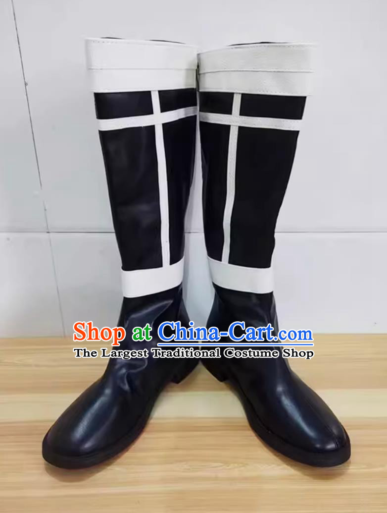 Mourning Jasmine Cosplay Shoes Simmel Cosplay Black Boots