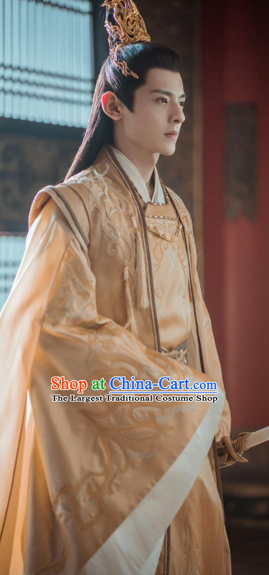 Ancient China Royal Prince Clothing Chinese TV Drama Dashing Youth Childe of Langya Xiao Ruo Feng Garment Costume