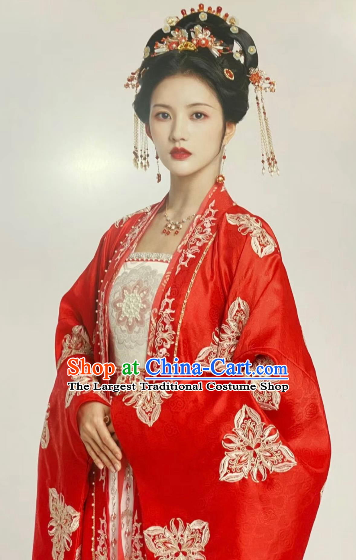 Ancient China Palace Woman Clothing Traditional Chinese Song Dynasty Hanfu TV Drama Story of Kunning Princess Le Yang Shen Zhi Yi Costume