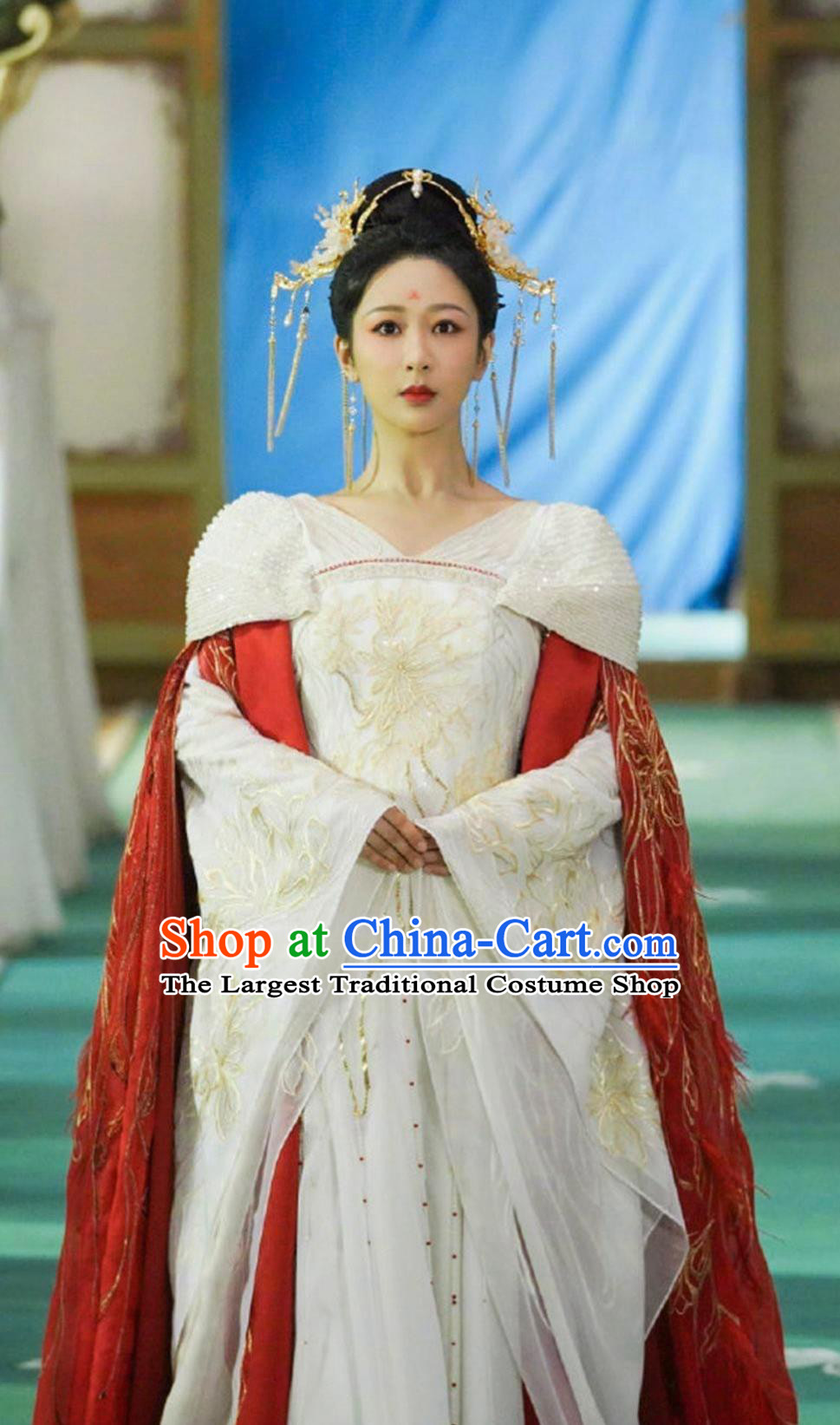 Traditional Chinese Palace Woman Hanfu TV Drama Lost You Forever Princess Haoling Jiu Yao Dress Ancient China Goddess Clothing