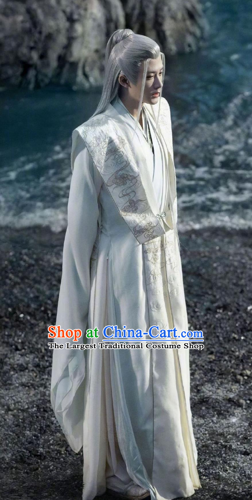 TV Drama Lost You Forever Demon King Xiang Liu Garment Costume Ancient China General Clothing Chinese Traditional Hanfu