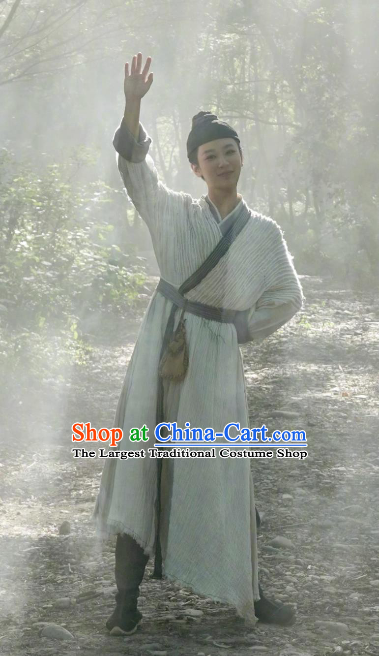 Chinese Traditional Hanfu TV Drama Lost You Forever Wen Xiao Liu Garment Costume Ancient China Civilian Clothing