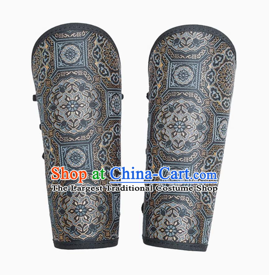 Ancient China Warrior Wrist Bands Traditional Hanfu Accessories Chinese Ming Dynasty Armguard