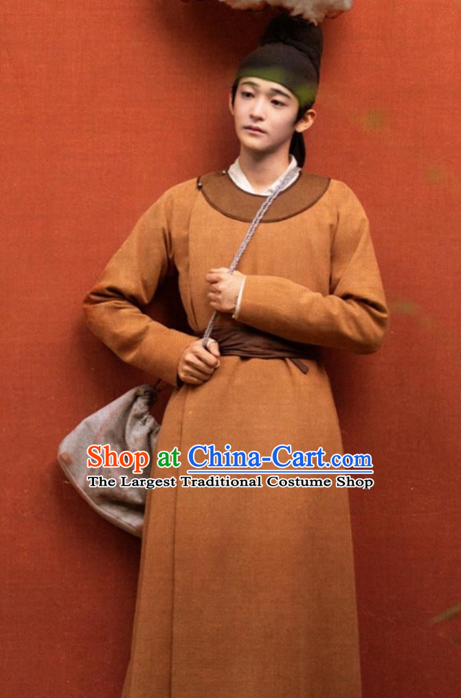 Ancient China Tang Dynasty Petty Official Clothing Chinese TV Series White Cat Legend Dali Temple Deputy Governor Cui Bei Costume