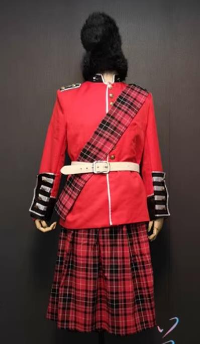 Scottish Tartan Kilt Classic Male Pleated Skirt UK National Costume