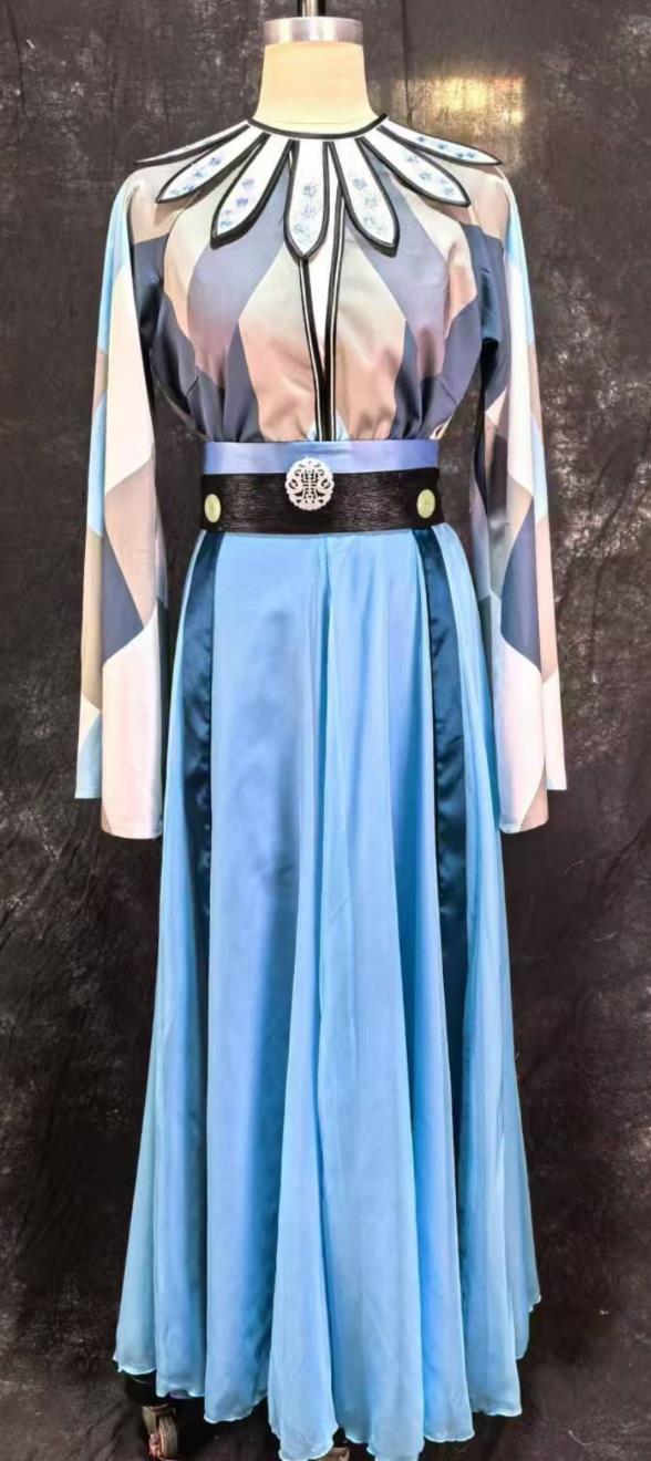 Chinese Musical Stage Performance Costume Traditional Taoist Nun Clothing Dream Of The Red Chamber Miao Yu Dress