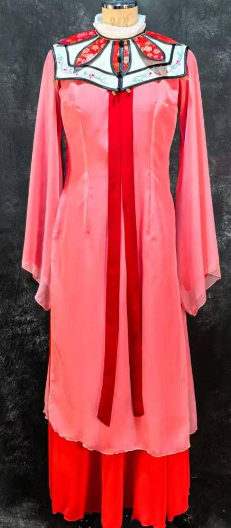 Traditional Noble Lady Clothing Dream Of The Red Chamber Sister Qiao Chinese Musical Stage Performance Costume