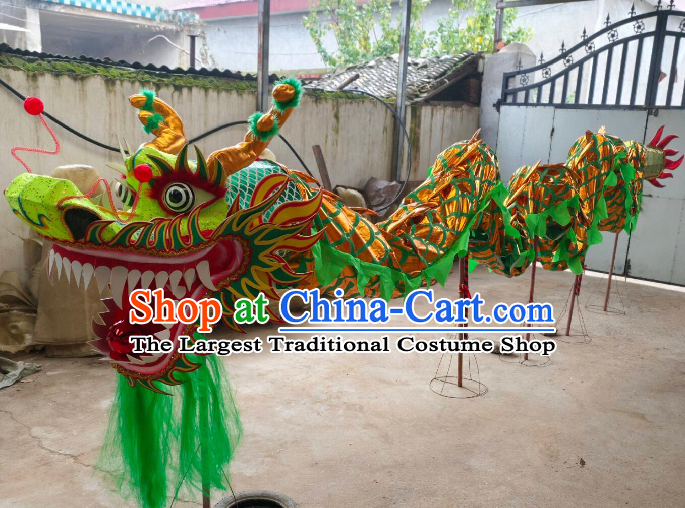 Children Dragon Dance Prop Chinese Dragon Head New Year Dancing Dragon Equipment