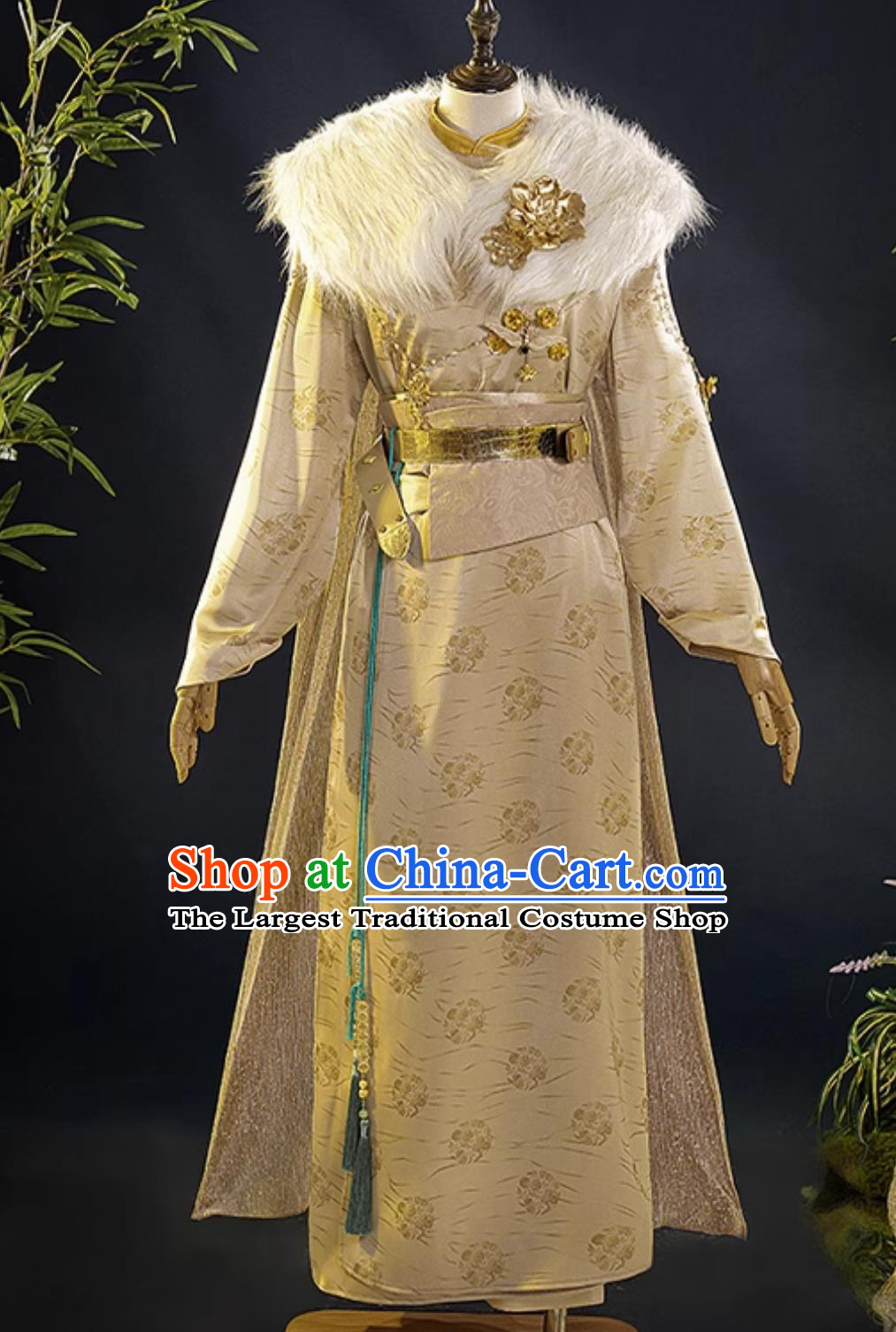 YanYun Sixteen Tones Dongque Childe Cosplay Costume Ancient Chinese Prince Outfit 2D Anime Performance Clothing