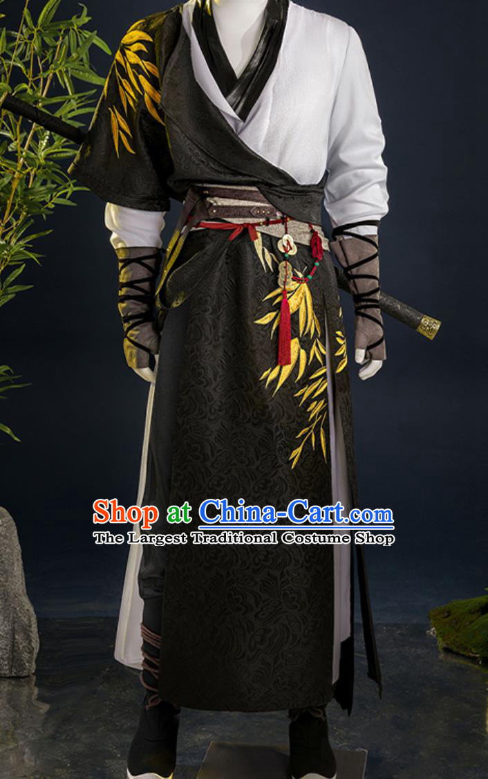 YanYun Sixteen Tones Cosplay Costume Traditional Chinese Clothing Young Master Starter Set Game Accurate Outfit