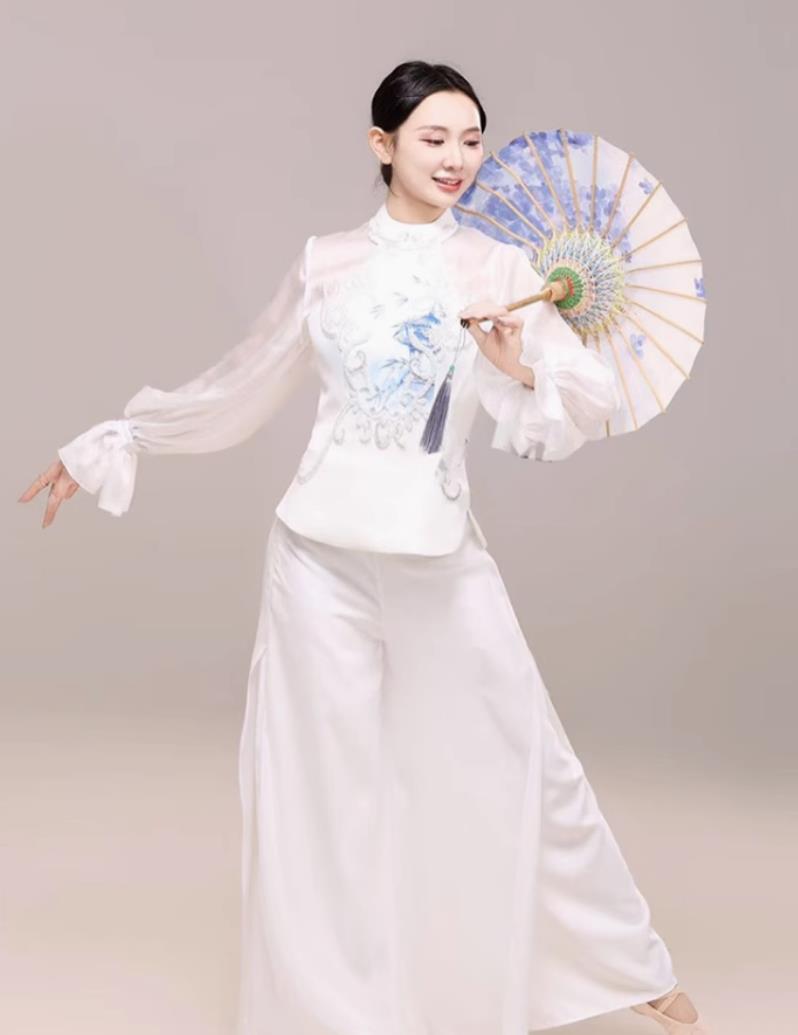 Classical Chinese Dance Costume Jin Chen Same Style National Stage Performance Outfit