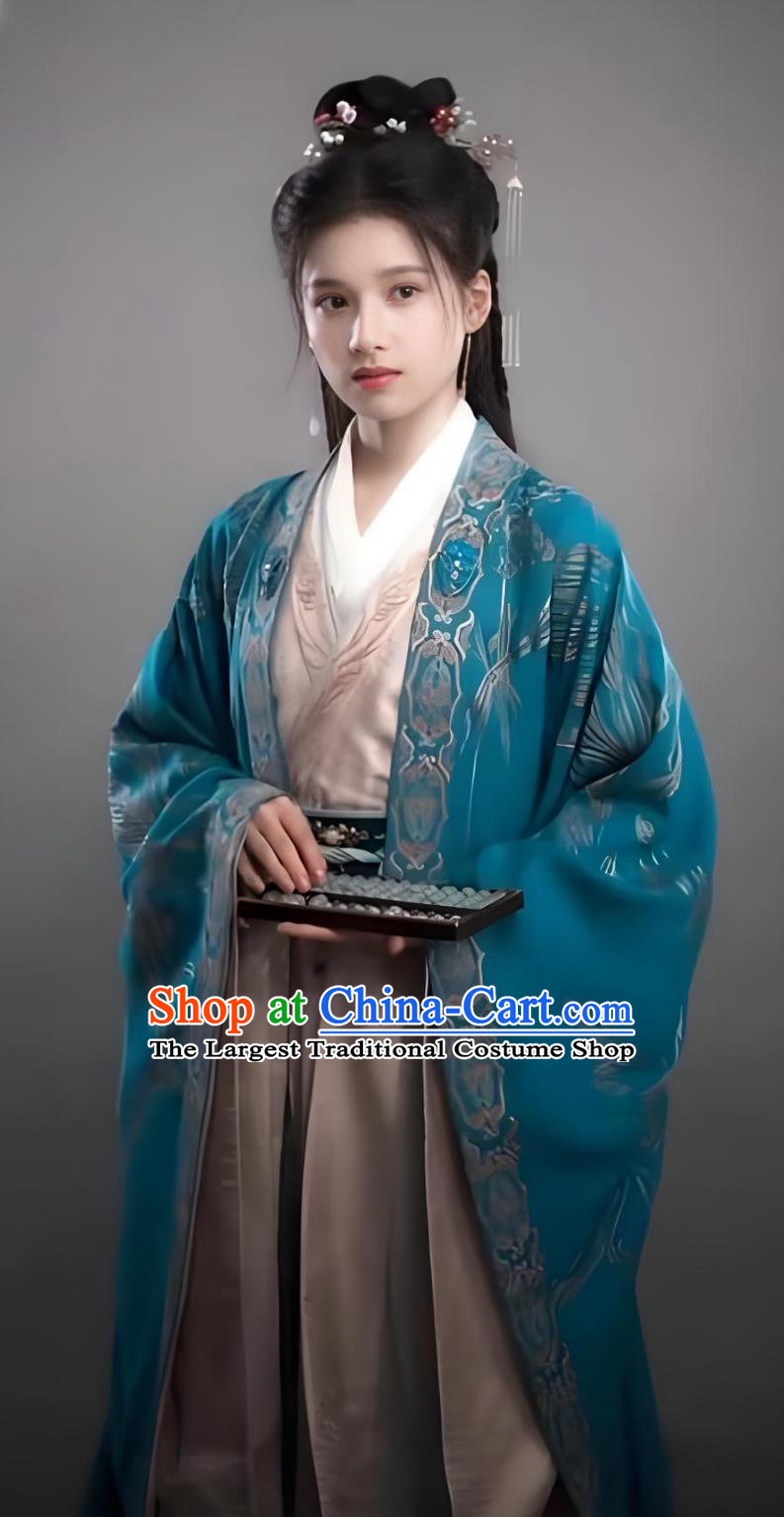 Chinese Drama The Legend of Zang Hai Shopkeeper Xiang An Tu Replica Clothing Ancient Princess Dress