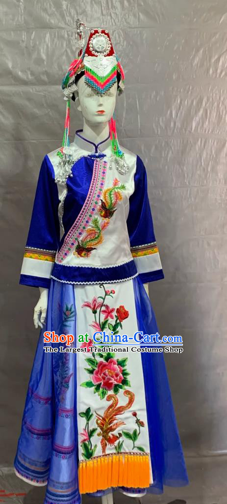 She Ethnic Clothing Women Minority Performance Wear Chinese National Costume Dance Outfit