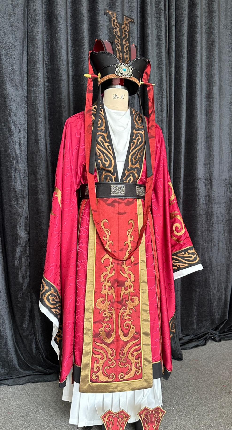 Tang Dynasty Official Robe Palace Night Banquet Attire Chinese Wedding Ceremony Clothing Confucius Worship Garment