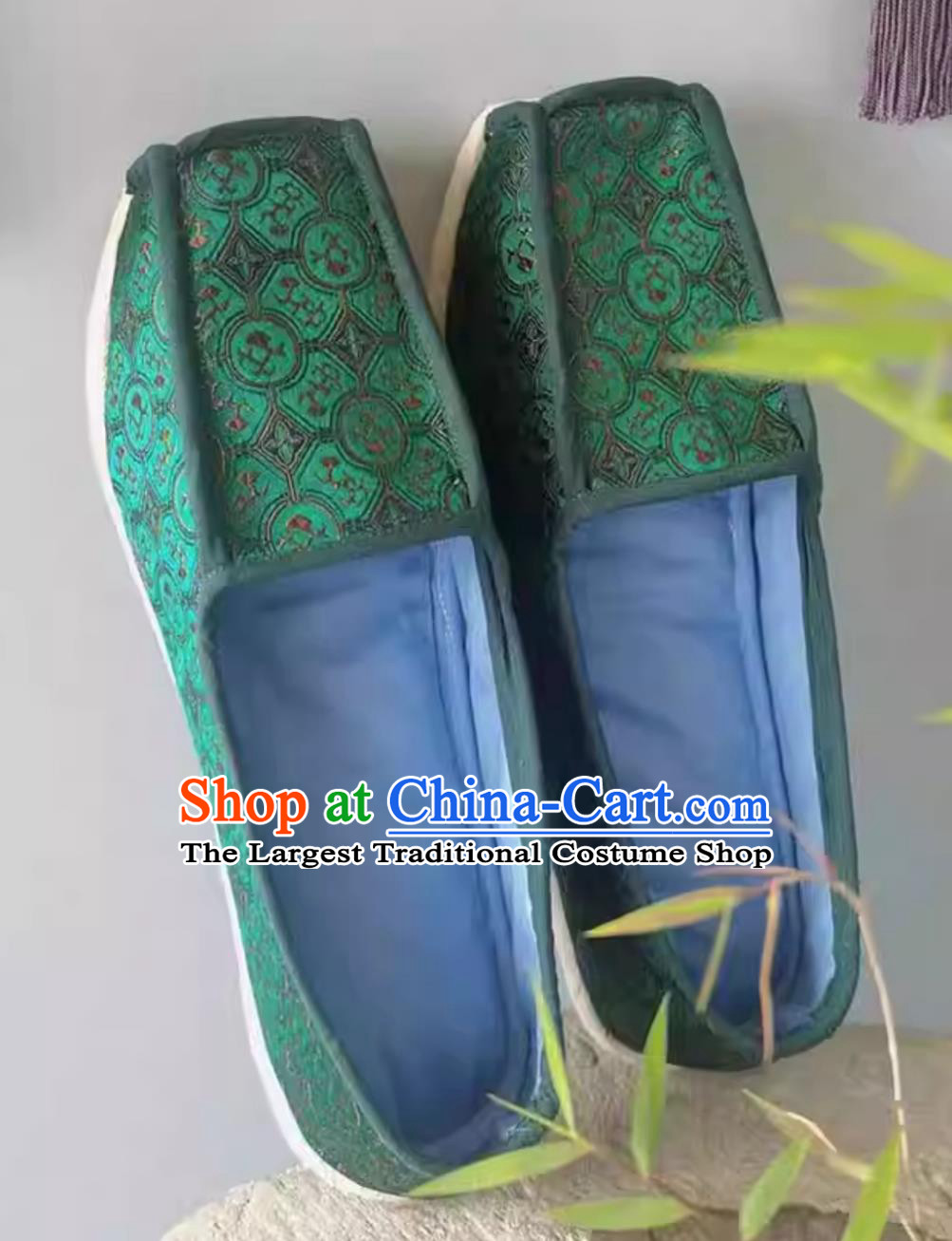 Ming Dynasty Hanfu Shoes Traditional Square Toe Handmade Thousand Layer Sole Cloth Shoes Ancient Chinese Shoes