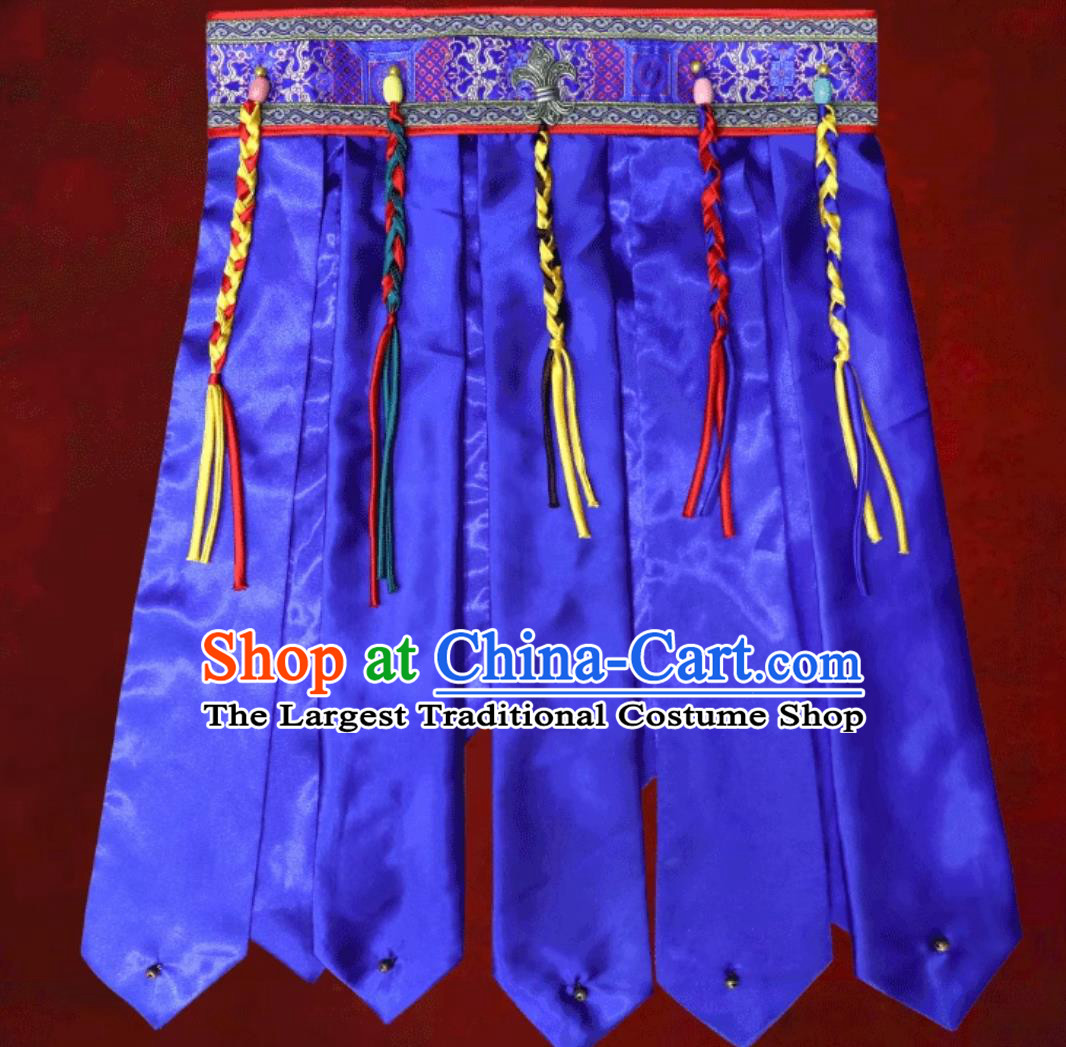 Mongolian Dance Belt Ethnic Bokh Wrestler Waist Multicolor Decoration Naadam Accessory